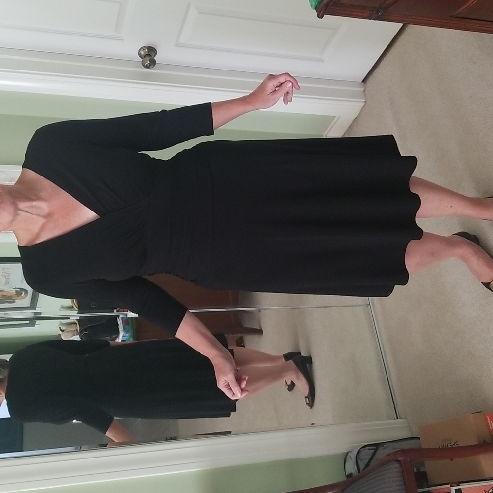 Nine West Versatile Black Occasion Dress